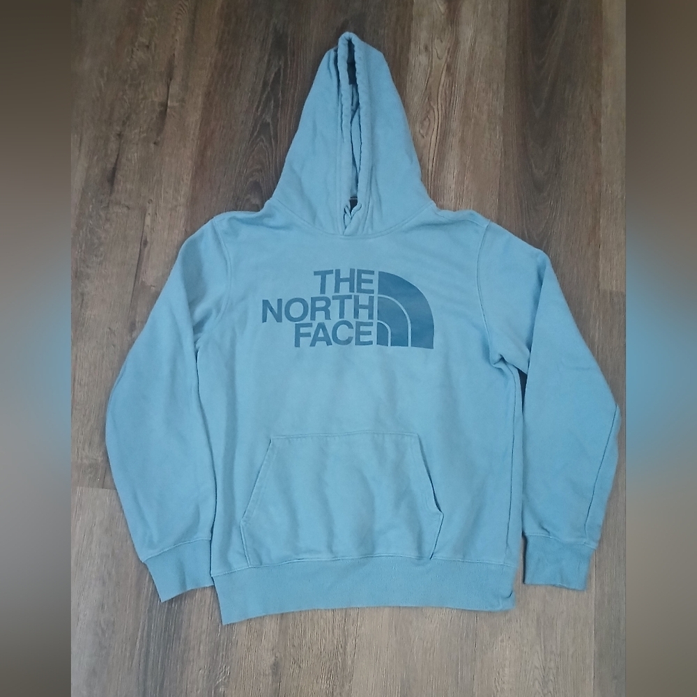 The North Face Light Blue Pullover Hoodie